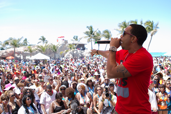 Beach Party with Ludacris