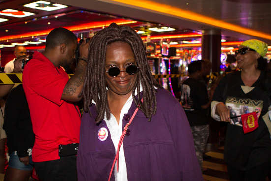 And for a second we thought Whoopi was on the ship!