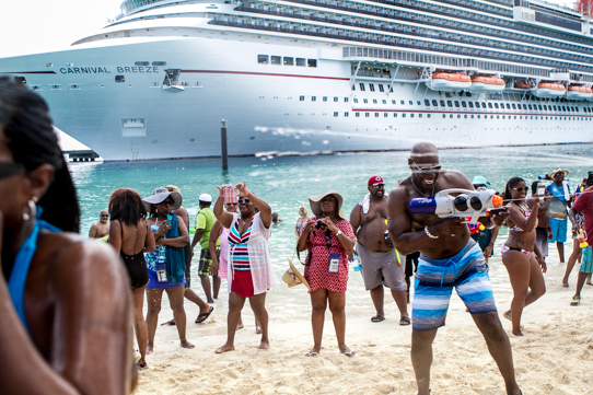 Beach Party Water Fight