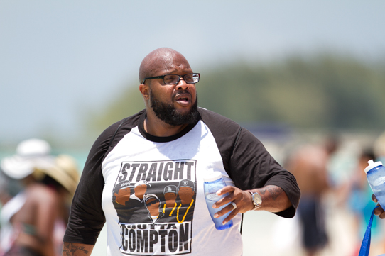 Beach Party Water Fight