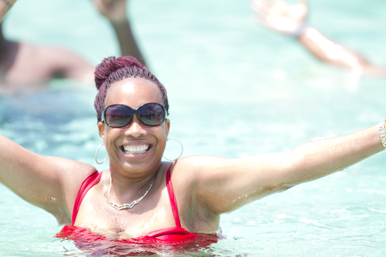 Beach Party Water Fight