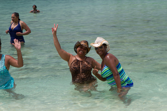 Beach Party Water Fight