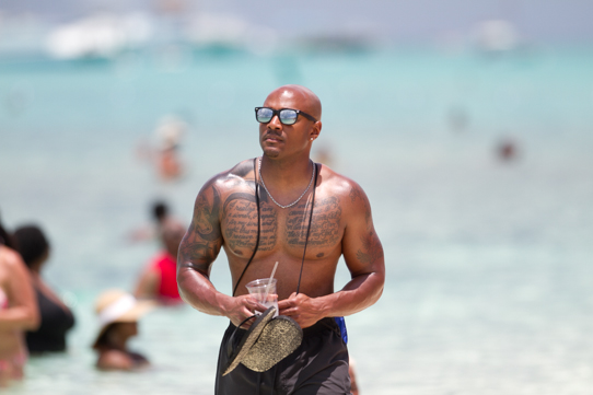 Beach Party Water Fight