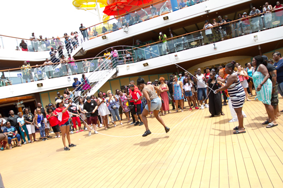 Fantastic Voyage 2018, Pool Deck Party, Presented by Denny’s