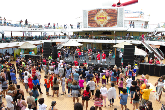 Fantastic Voyage 2018, Pool Deck Party, Presented by Denny’s