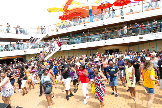 Fantastic Voyage 2018, Pool Deck Party, Presented by Denny's