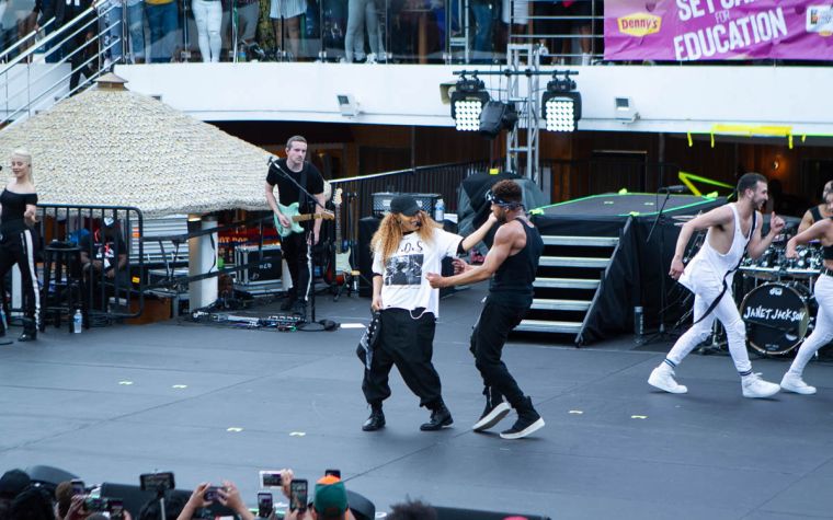 Janet Jackson Gets the Party Started on the 2019 Tom Joyner Fantastic Voyage Presented by Denny's