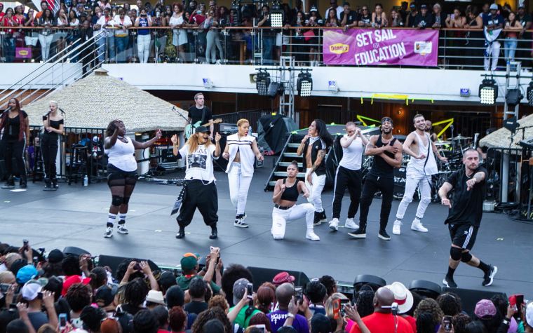 Janet Jackson Gets the Party Started on the 2019 Tom Joyner Fantastic Voyage Presented by Denny's