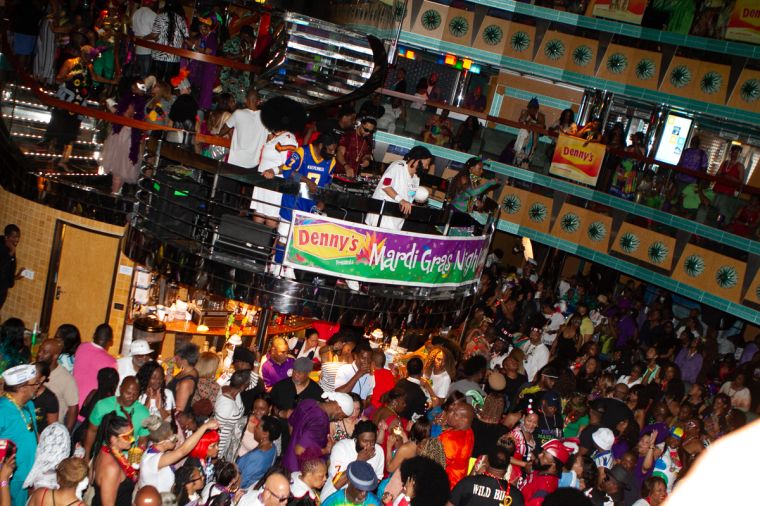 Mardi Gras Night on the 2019 Fantastic Voyage