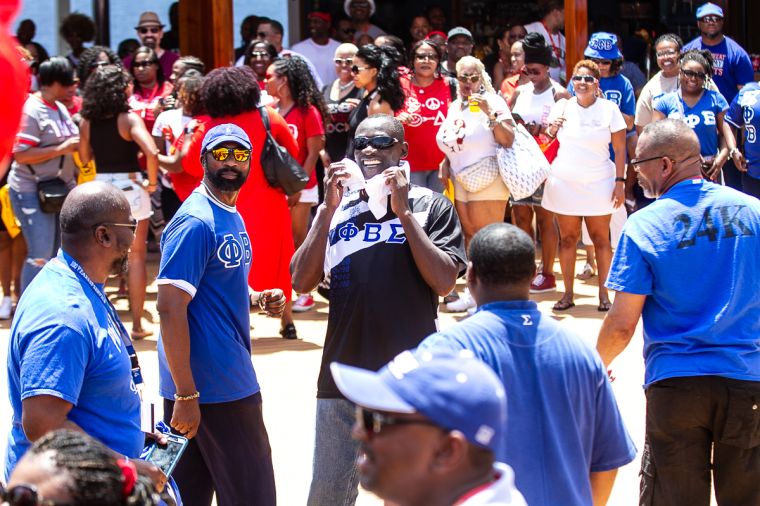 The Greek Takeover Party on the 2019 Fantastic Voyage