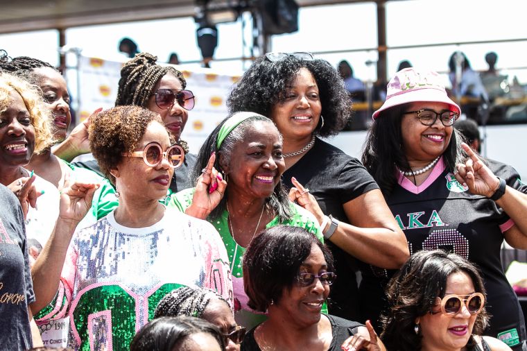 The Greek Takeover Party on the 2019 Fantastic Voyage