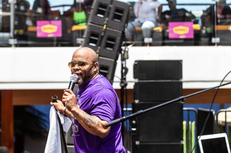 The Greek Takeover Party on the 2019 Fantastic Voyage