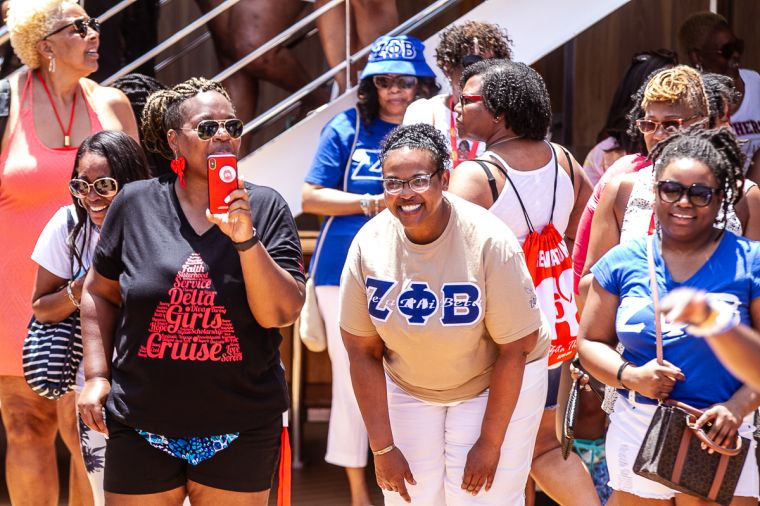 The Greek Takeover Party on the 2019 Fantastic Voyage