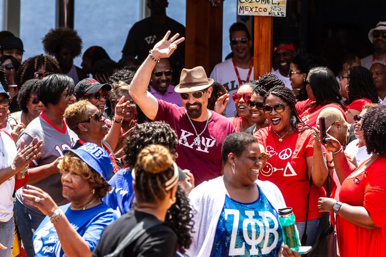 The Greek Takeover Party on the 2019 Fantastic Voyage