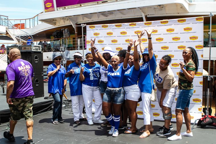 The Greek Takeover Party on the 2019 Fantastic Voyage