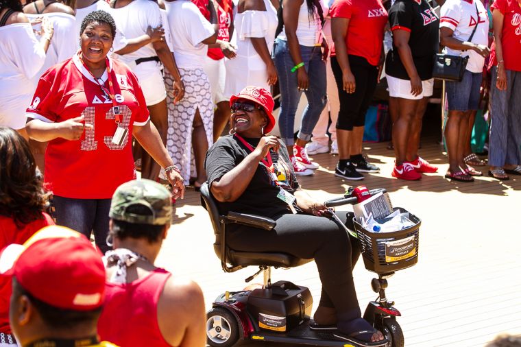 The Greek Takeover Party on the 2019 Fantastic Voyage