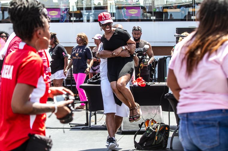 The Greek Takeover Party on the 2019 Fantastic Voyage