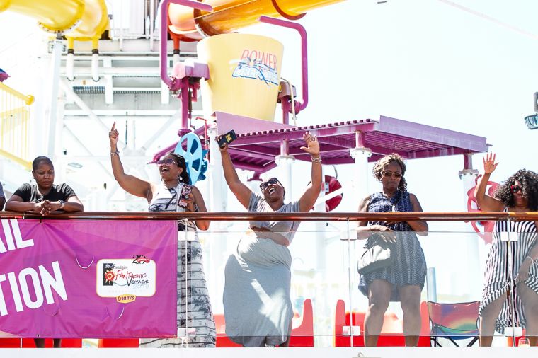 The Greek Takeover Party on the 2019 Fantastic Voyage