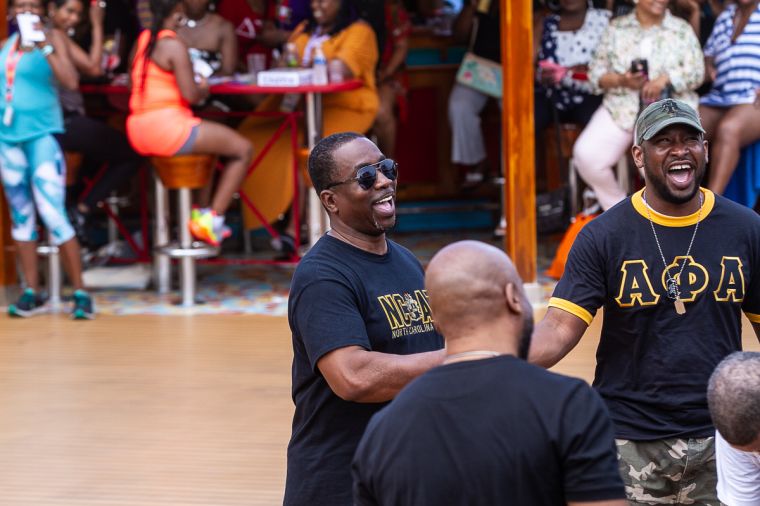 The Greek Takeover Party on the 2019 Fantastic Voyage