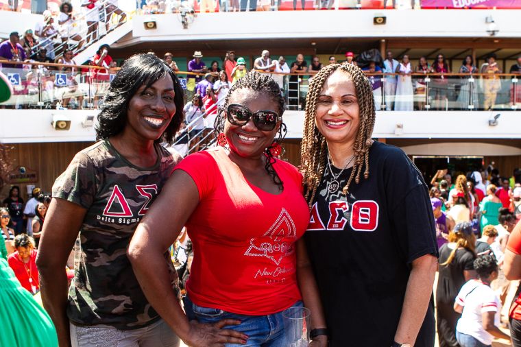 The Greek Takeover Party on the 2019 Fantastic Voyage