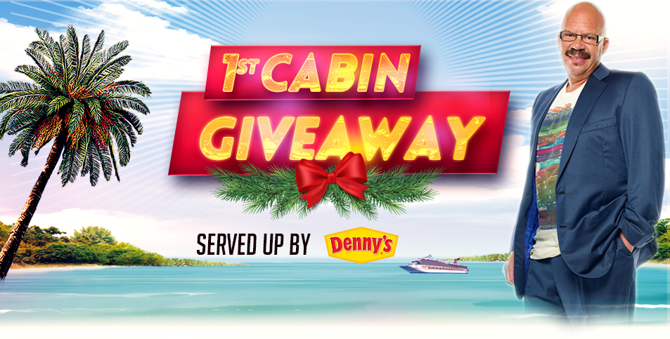 Denny S 1st Cabin Giveaway Sweepstakes Tom Joyner Foundation Fantastic Voyage Denny S 1st Cabin Giveaway Sweepstakes Tom Joyner Foundation Fantastic Voyage
