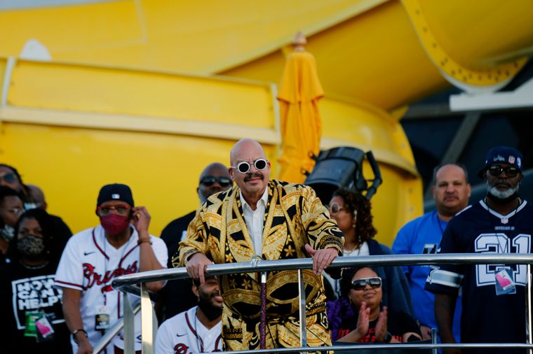 Tom Joyner at The Tom Joyner Foundation Fantastic Voyage 20 in 2021