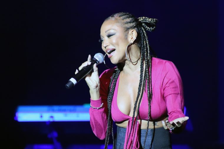 Chanté Moore performs at The Tom Joyner Foundation Fantastic Voyage 20 in 2021