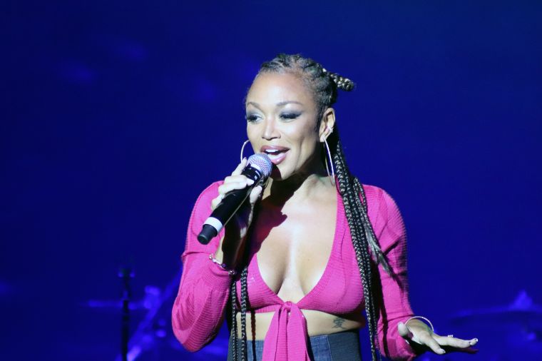 Chanté Moore performs at The Tom Joyner Foundation Fantastic Voyage 20 in 2021