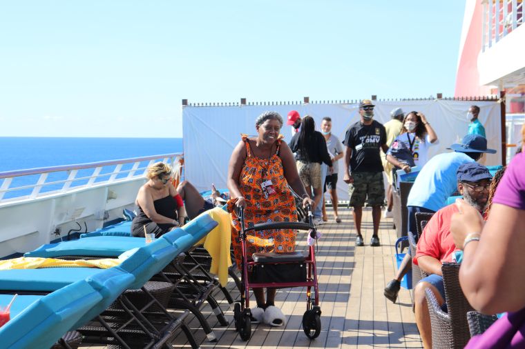 GoGo Day Party at The Tom Joyner Foundation Fantastic Voyage 20 in 2021