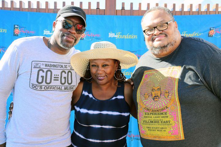 GoGo Day Party: Huggy Lowdown and Chris Paul at The Tom Joyner Foundation Fantastic Voyage 20 in 2021