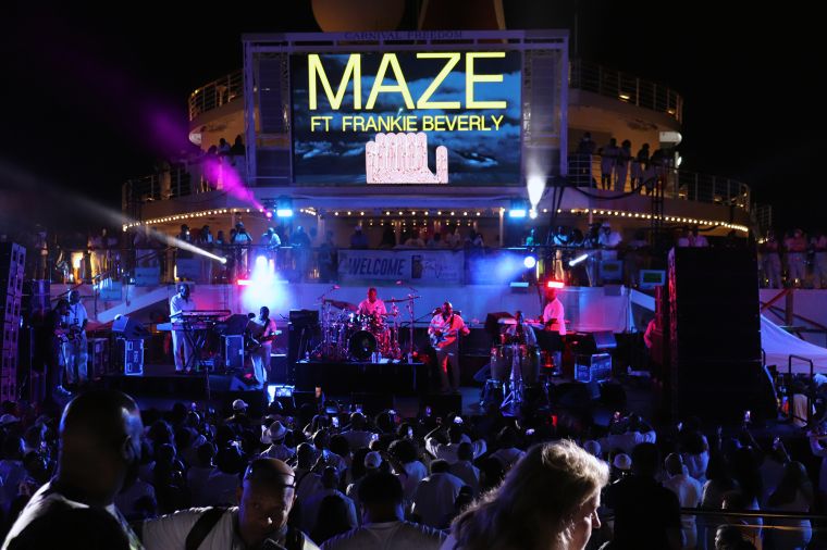 Maze ft. Frankie Beverly performs at The Tom Joyner Foundation Fantastic Voyage 20 in 2021