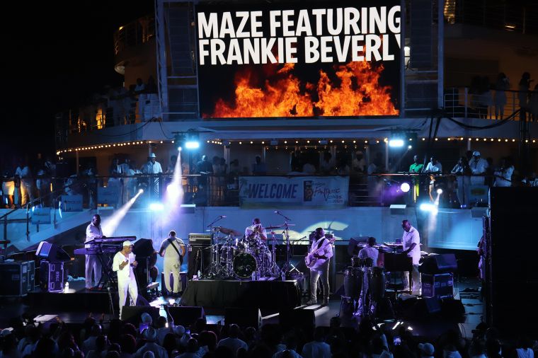 Maze ft. Frankie Beverly performs at The Tom Joyner Foundation Fantastic Voyage 20 in 2021