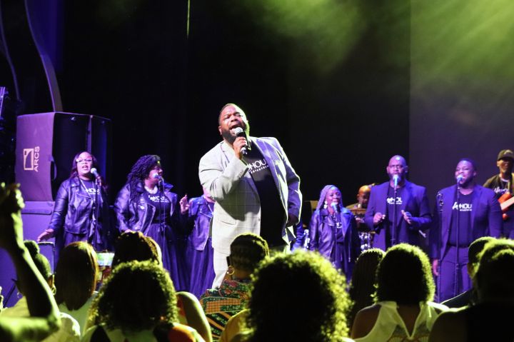 Hezekiah Walker had us on our feet at The Gospel Explosion Stage presented by Denny's at The Tom Joyner Foundation Fantastic Voyage 20 in 2021