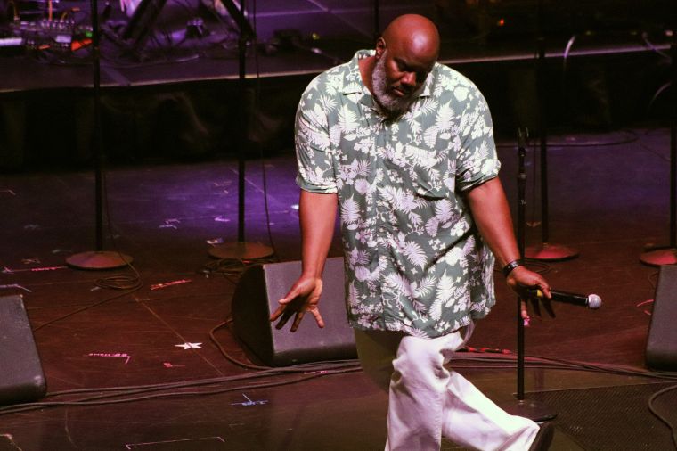 Griff had us in tears at The Gospel Explosion Stage presented by Denny's at The Tom Joyner Foundation Fantastic Voyage 20 in 2021