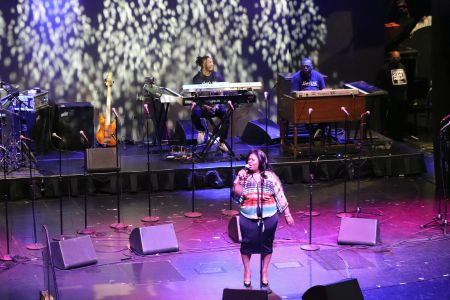 Kim Burrell's voice filled the theatre The Gospel Explosion Stage presented by Denny's at The Tom Joyner Foundation Fantastic Voyage 20 in 2021