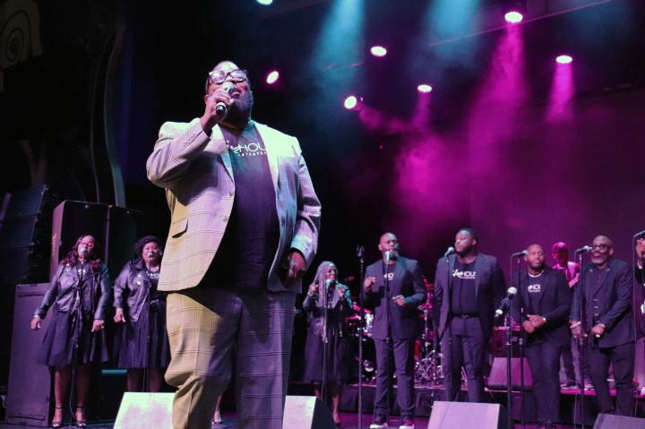 Hezekiah Walker brought the entire choir to The Gospel Explosion Stage presented by Denny's at The Tom Joyner Foundation Fantastic Voyage 20 in 2021