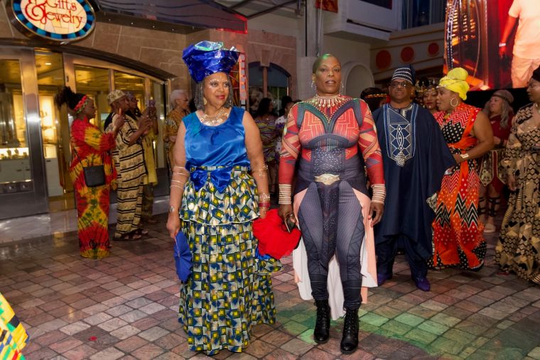 Wakanda Meets Coming To America Night