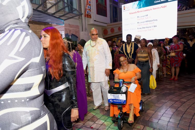 Wakanda Meets Coming To America Night