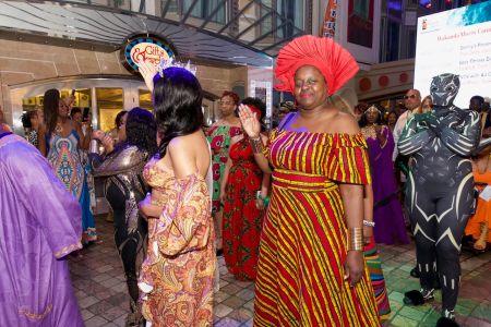 Wakanda Meets Coming To America Night