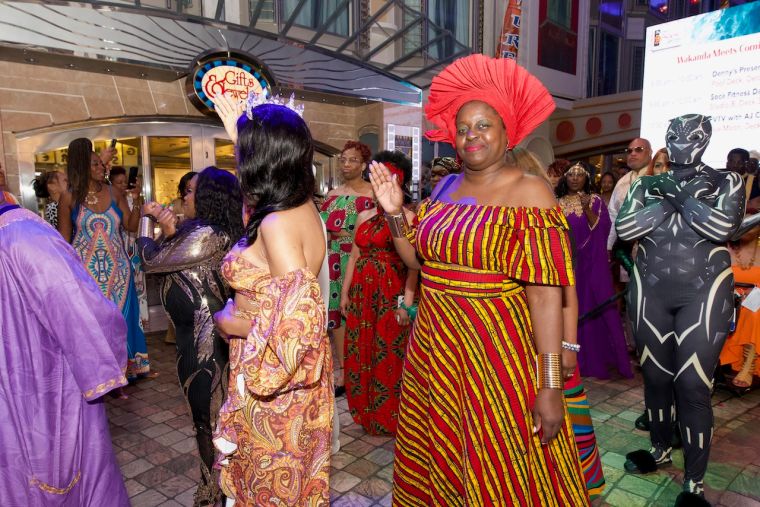 Wakanda Meets Coming To America Night