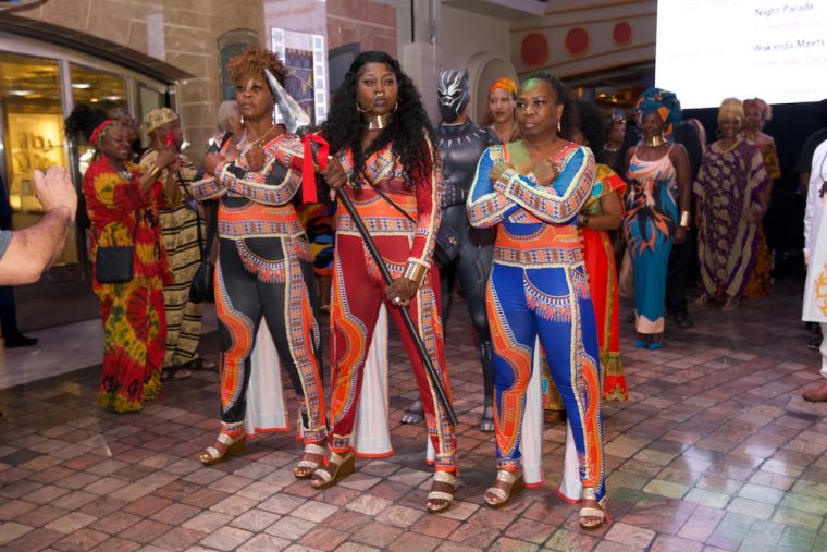 Wakanda Meets Coming To America Night