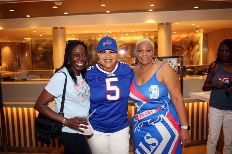 Buffalo Bills on Represent Night on the 2023 Tom Joyner Fantastic Voyage